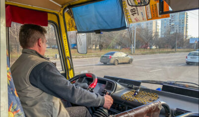 Проехался в украинской маршрутке: как будто попал в машину времени