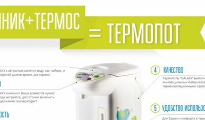 ТОП-10 + лучших термопотов для дома