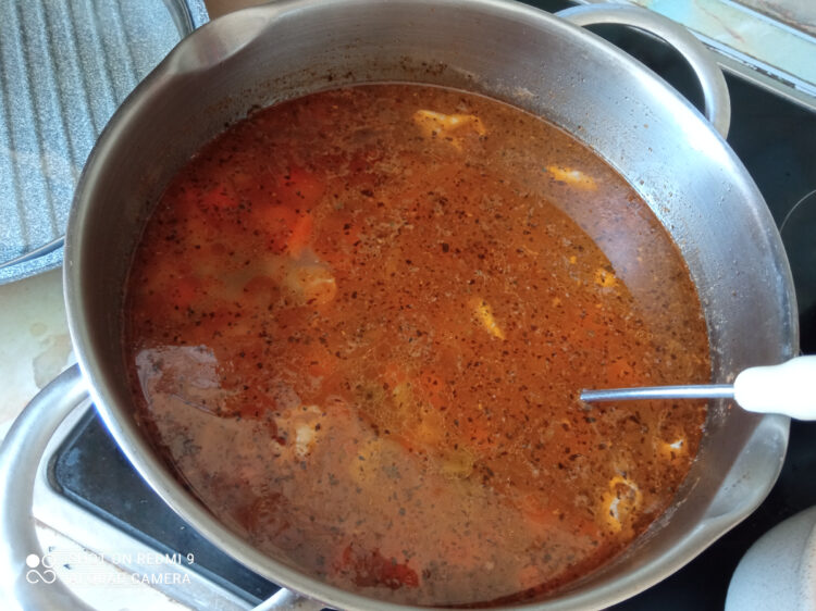 Впервые готовила узбекский суп — машхурду. Получилось вкусно, сытно, питательно0