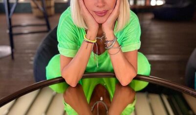 Лера Кудрявцева запечатлелась в новом образе