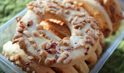 Песочное печенье «Флудинги» с орехами
