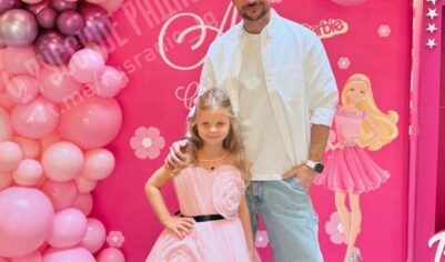 Лазарев показал, как его 6-летняя дочь сделала себе макияж