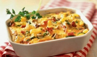 Сочная, нежная КУРИНАЯ ЗАПЕКАНКА с овощами и грибами