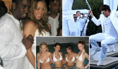 Голая девушка вместо подноса и кровать на сцене: как проходили Diddy White Party — «белые вечеринки» Пи Дидди (ФОТО)