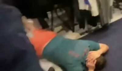 «На пол, лицом вниз!»: опубликовано видео жесткого задержания блогера Лерчек и ее экс-супруга (ВИДЕО)