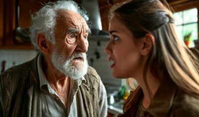 — Не смей мне перечить! — заявил Марине свёкор. — В этом доме я хозяин!