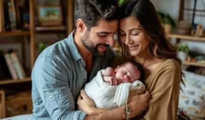 — Пока жена была в роддоме, муж проводил время с Оксаной.