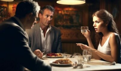 — Ты не собираешься заплатить за наших гостей? — Оля с удивлением и болью посмотрела на Артура