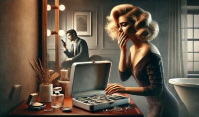 — И как ты собираешься выплачивать долг, если ушла с работы? — с укором сказал Глеб.