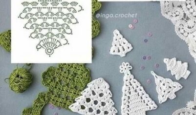 Новогодние чудеса: вяжем ёлочные игрушки и снежинки с оригинальными схемами!