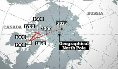 Ученые заявили о сдвиге магнитного поля Земли — Daily Mail. Почему это плохо для России.