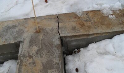 Когда фундамент оставляем на зимовку (3 правила, чтобы не выдавило морозным пучением)