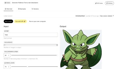 Text-to-pokemon SD