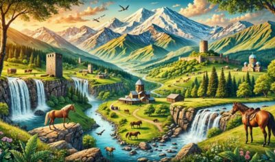 Главные туристические точки Северного Кавказа, прекрасные и зимой, и летом