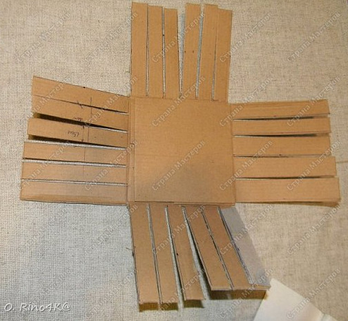 Корзинка из бечевки своими руками9