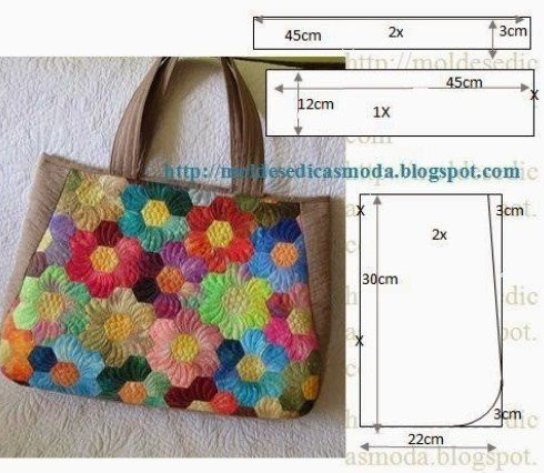 Простые выкройки сумок42