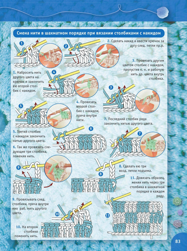 Вязание крючком для начинающих. Урок 2019