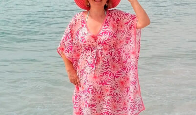 Пляжное платье своими руками