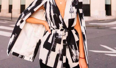 Превращаем старый пиджак в модный кейп