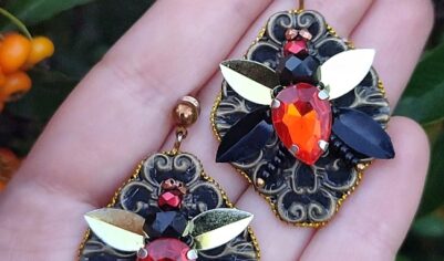 Мастер-класс Серьги «Осенний винтаж»