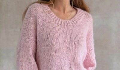 Свитер из нежного мохера