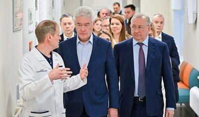 Сергей Собянин открыл уникальный центр ранней помощи в Морозовской больнице