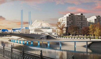 Собянин объявил о начале строительства пешеходного моста на Болотной набережной