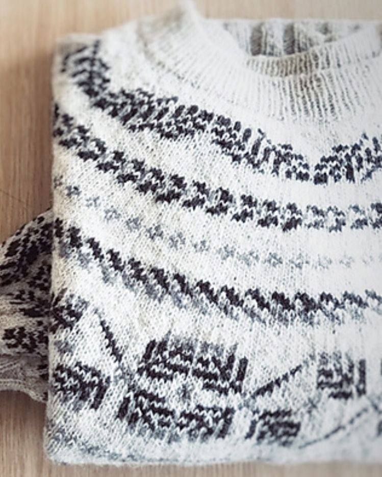 Свитер с узорчатым орнаментом3