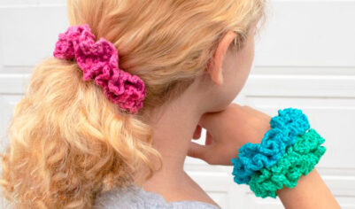 3 варианта вязания резинок для волос