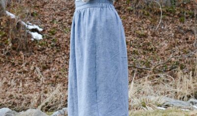 Юбка «Мадлен» прямая модель с поясом без вытачек