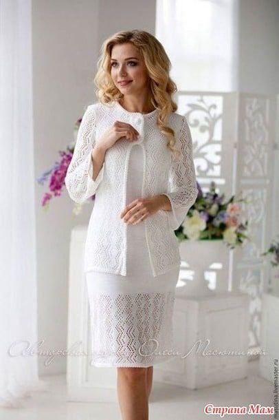 Ажурный кардиган с изюминкой1