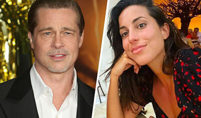 Актера Брэда Питта с девушкой Инес де Рамон засняли на отдыхе в Греции