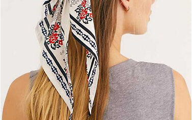 Резинка для волос в этно стиле