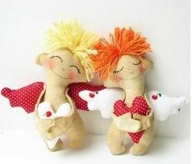 Мастер-класс по шитью игрушек: Ангелочек Манюня