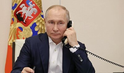 Путин провел телефонный разговор с президентом Ирана