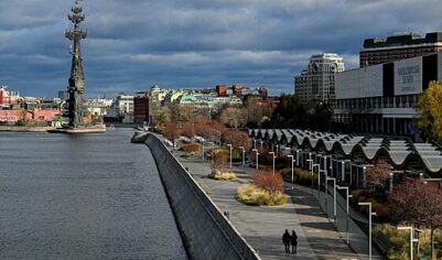 Собянин: С 2011 года было благоустроено 64 набережные Москвы-реки