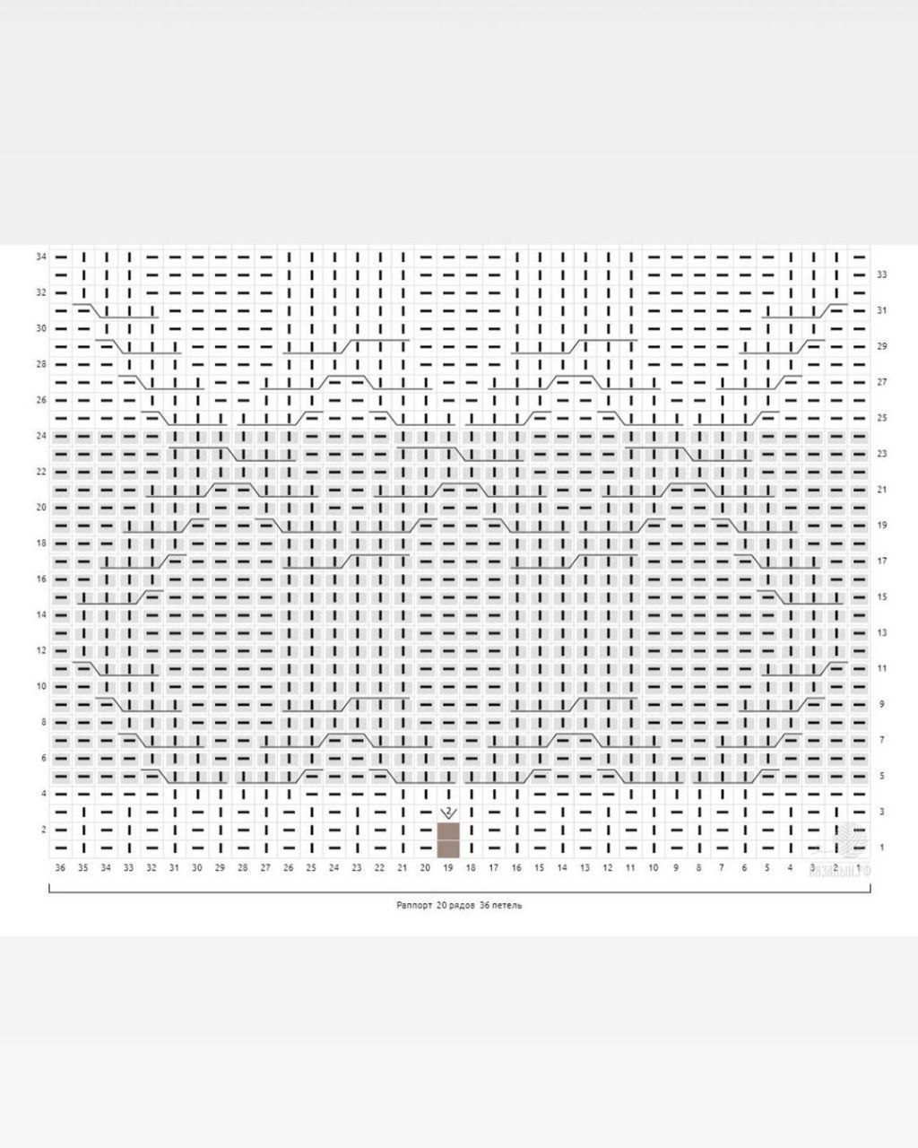 Жилет с аранами и высоким воротником4