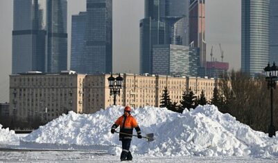 Сугробы в Москве могут вырасти на три сантиметра к вечеру 4 марта